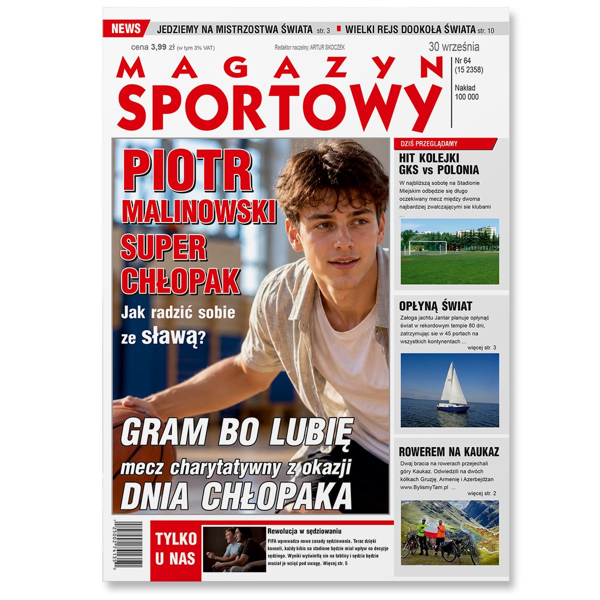zdjęcie: okładka dla chłopaka